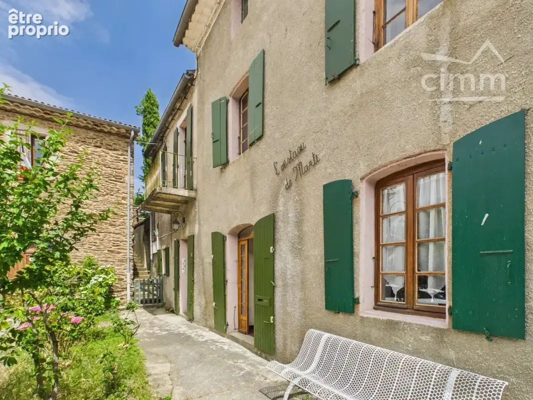 Charmante maison de village des Cévennes, belle terrasse et terrain attenant - photo 2