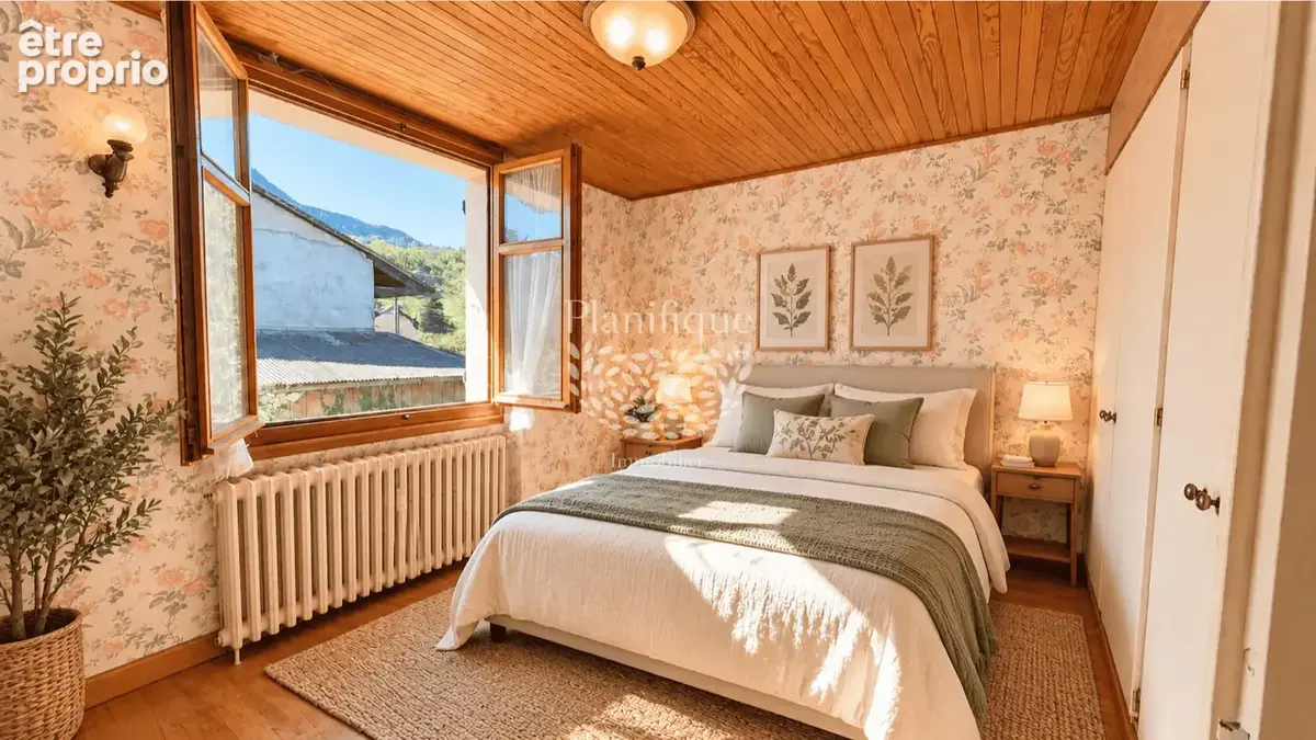 Ferme mitoyenne exposée plein sud de 130 m2 habitables et 292 m2 au sol avec terrain de 710 m2 à Bons-en-Chabl - photo 13