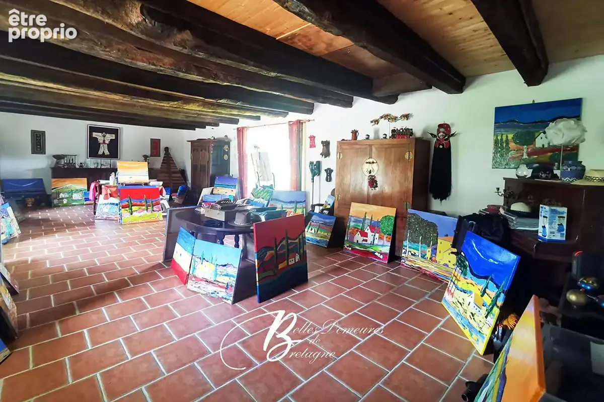 A vendre superbe chaumière en campagne avec dépendances et piscine - photo 11