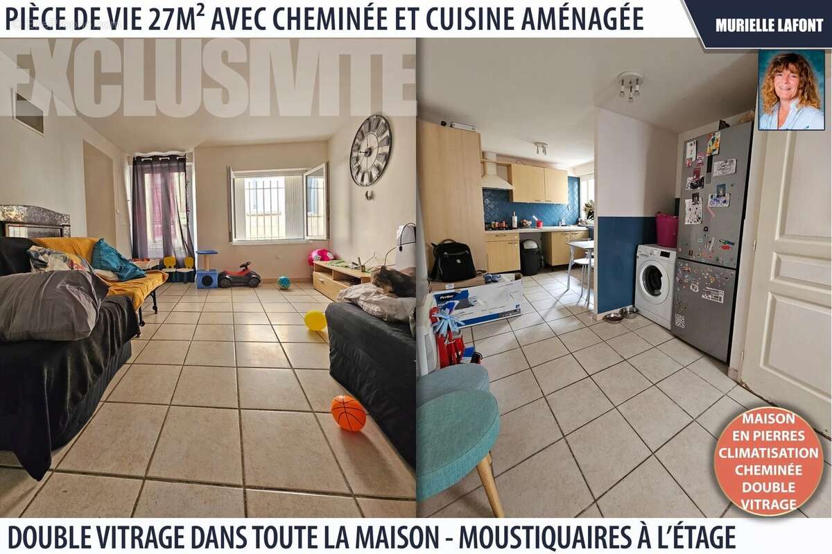 Maison de village 60 m² en bon état général - photo 8