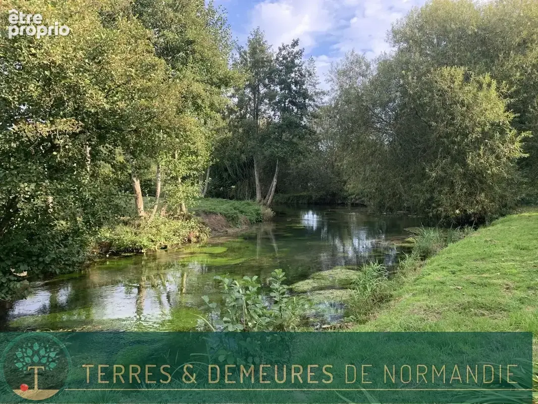 En NORMANDIE, région de SAINT PIERRE SUR DIVES (14170) corps de ferme en pierre en bordure de rivière - photo 15