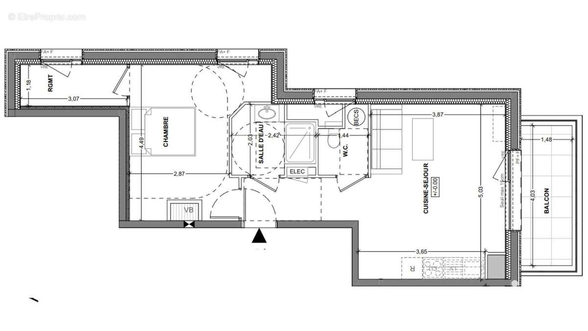 Photo 4 - Appartement à SAINT-MALO