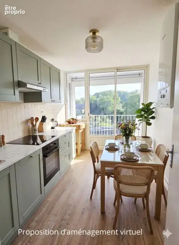 À vendre : t3 lumineux & fonctionnel – bruges centre - photo 2