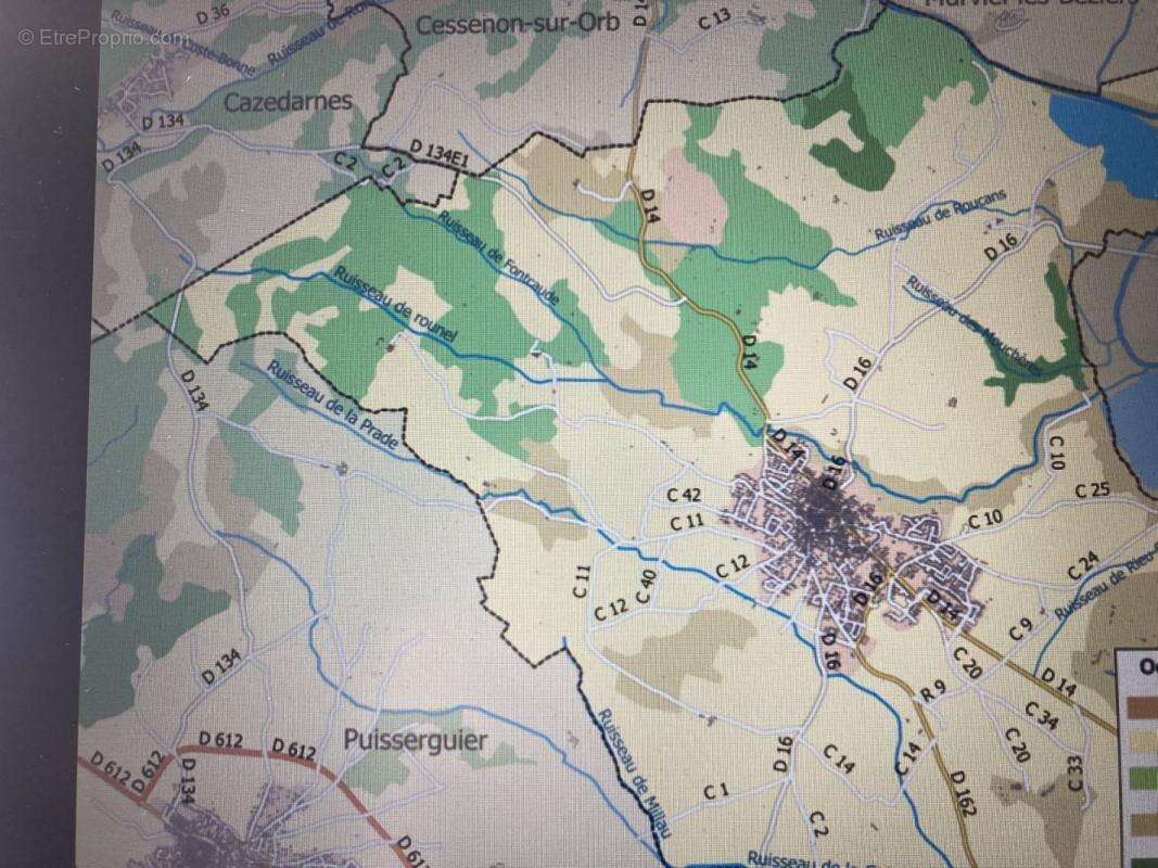 Terrain à CAZOULS-LES-BEZIERS
