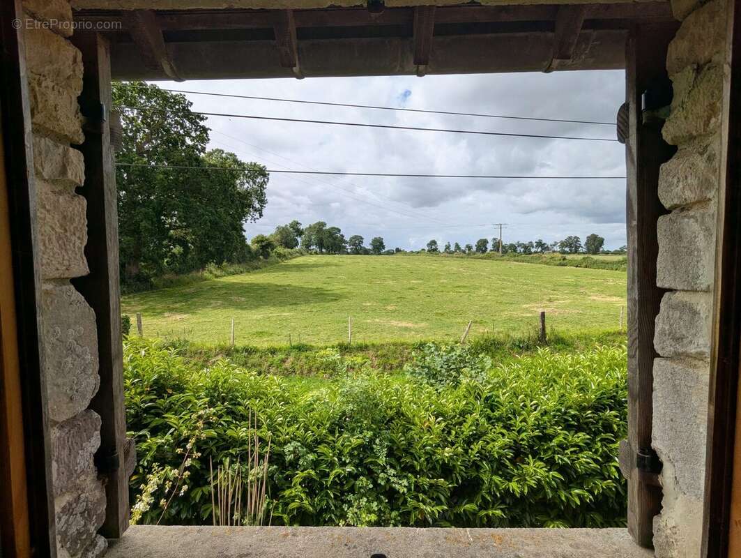 vue de l'étage - Maison à OSMANVILLE