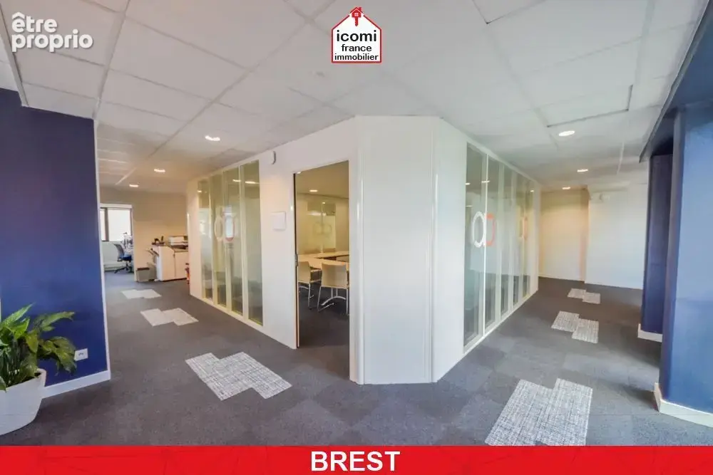 Finistere - brest (29200) - a vendre - locaux disponibles de 462m² pour 2027 - 14 bureaux - 2 salles de reunion - immeuble dalle - photo 5