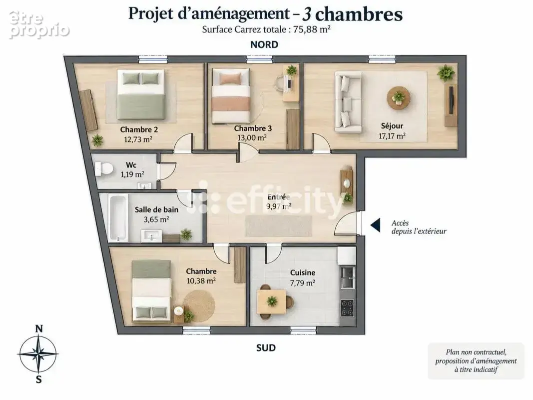 Appartement à VILLEURBANNE