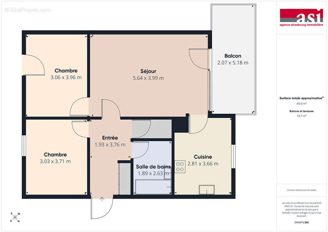 Appartement à STRASBOURG