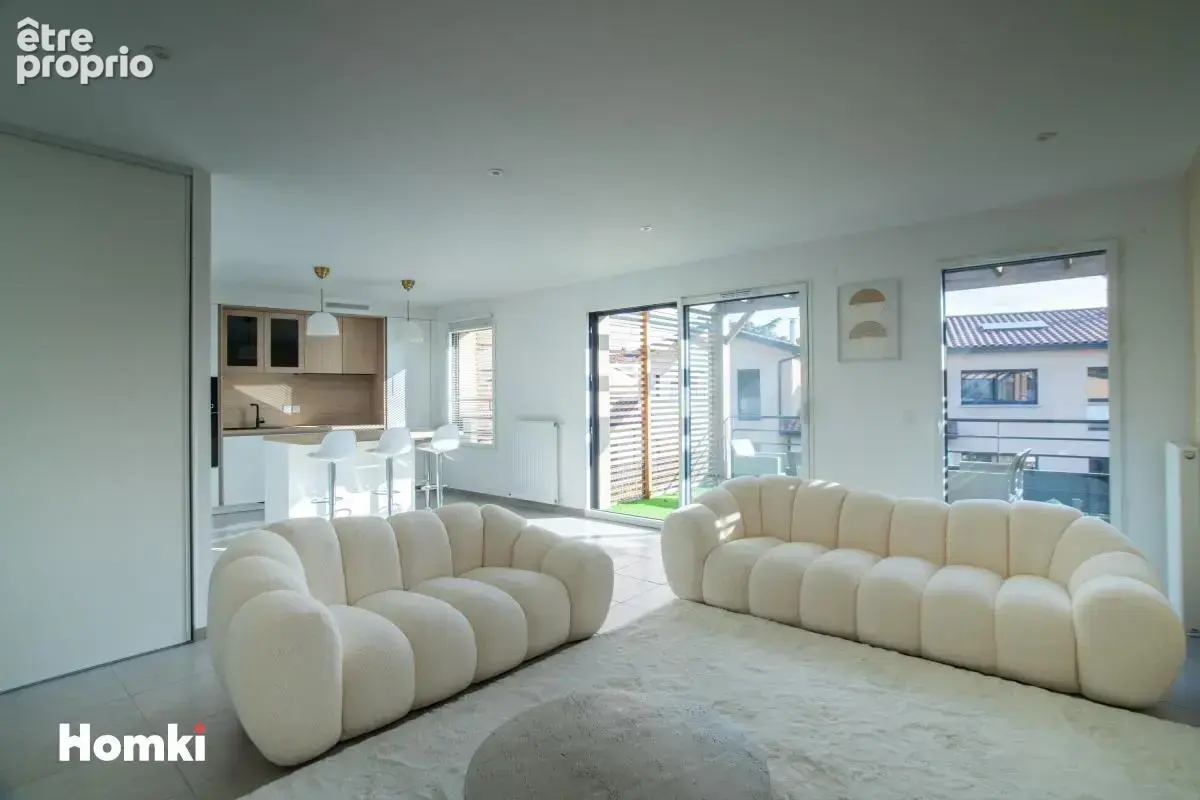 Appartement T3 – 75 m² – Dernier étage – Terrasse – Parking – Chaponost - photo 2