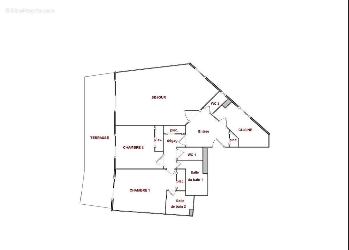 Appartement à LE CANNET