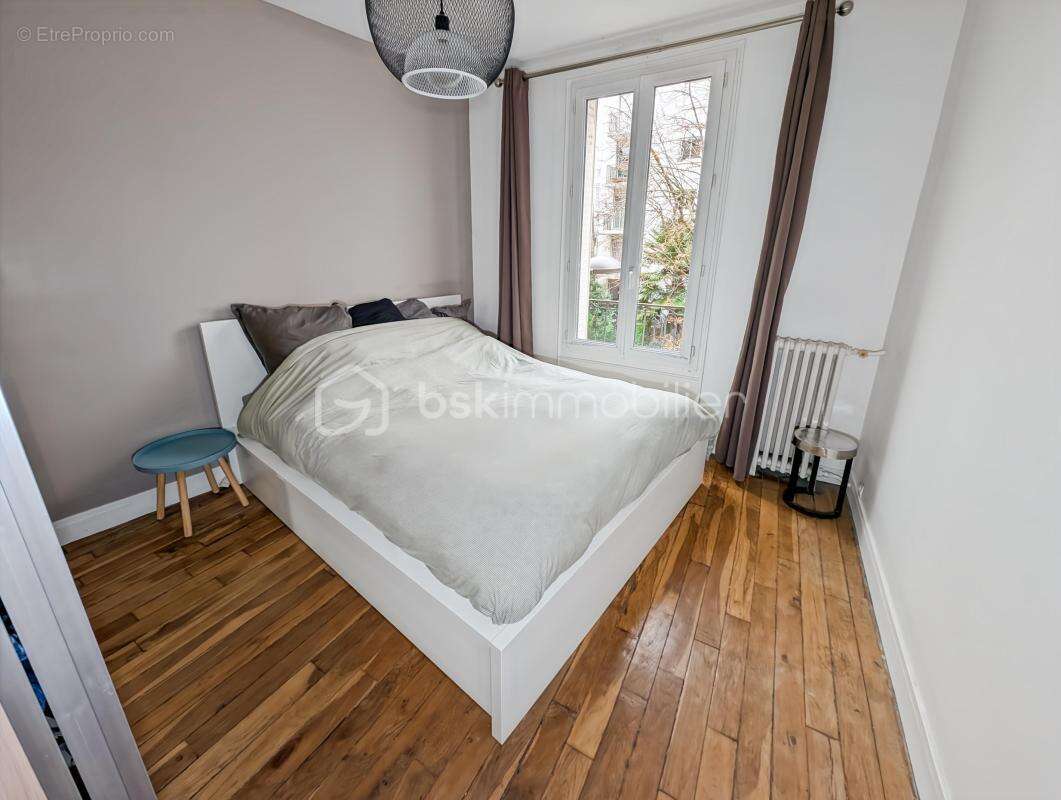 Bel appartement f2 (f3 possible) vincennes centre: cachet et luminosite! 6 minutes a pieds de l'avenue du chateau, de la mairie, - photo 3