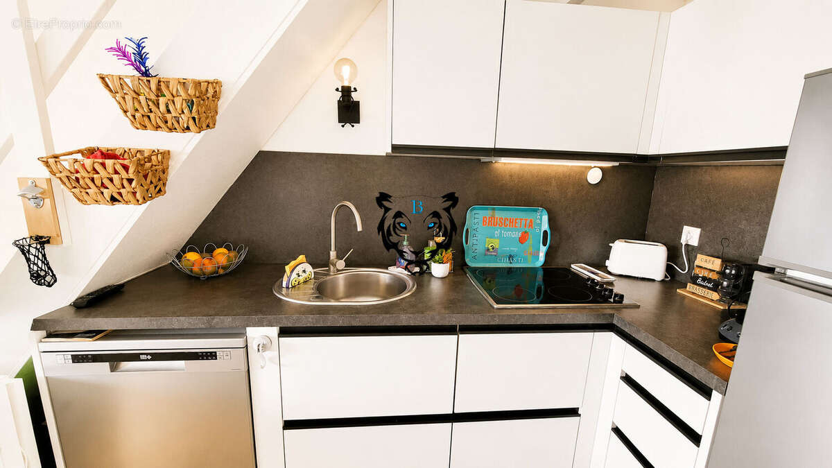 Plage a pied. studio-mezzanine les issambres - photo 3