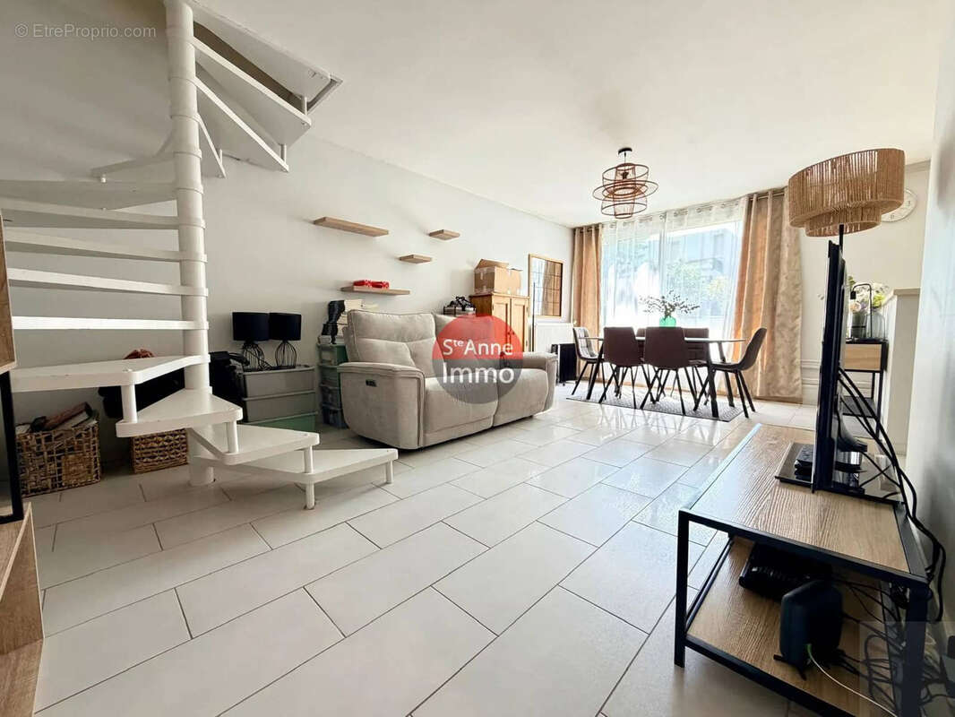 Amiens - appartement - duplex - 71 m2 - 2 chambres - terrasse - parking - photo 5
