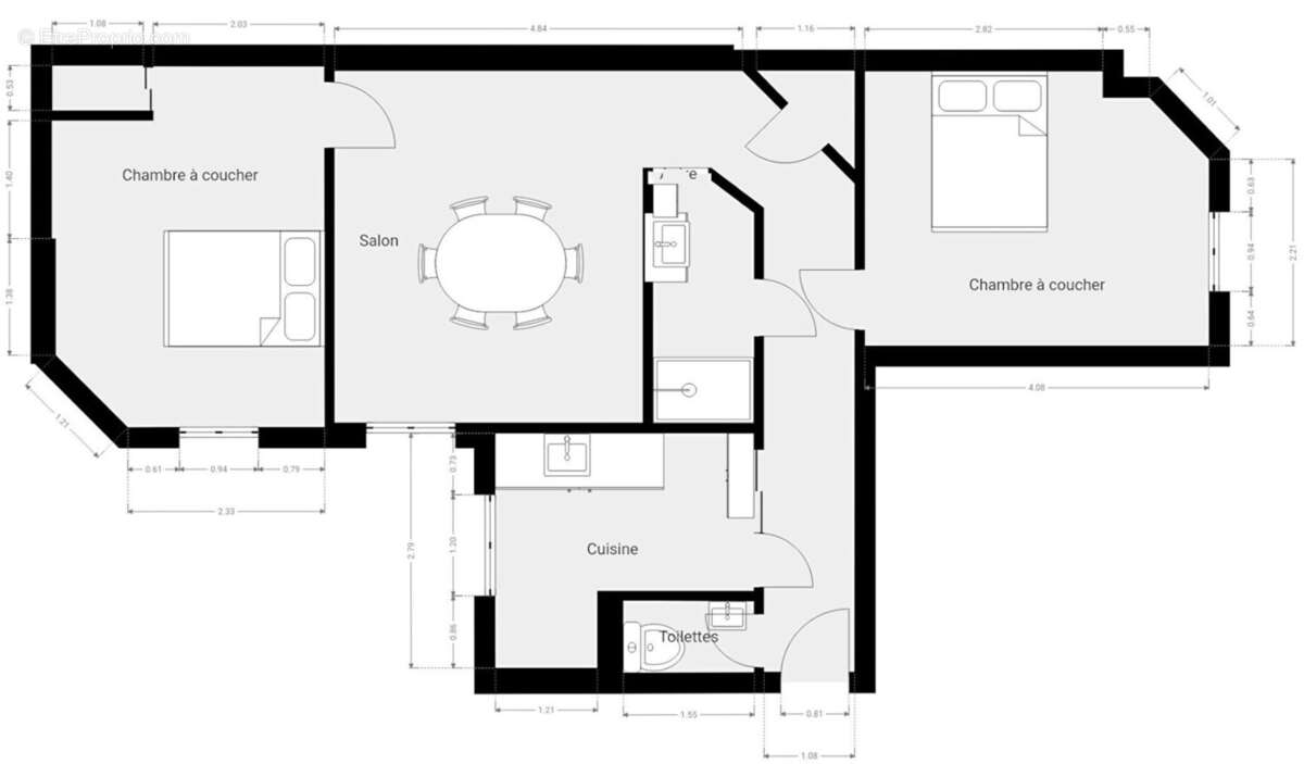 Appartement à PARIS-13E