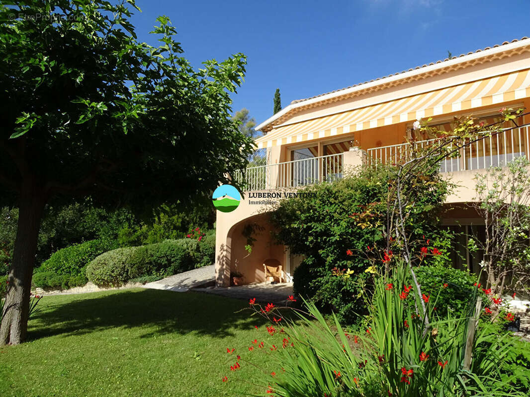 Grande maison proche Bédoin, vue, jardin et piscine - photo 3