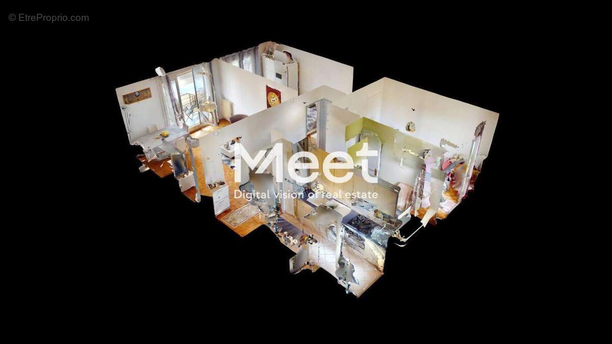 Appartement - 61,67m2 - 2 chambres - balcon - parking - photo 21