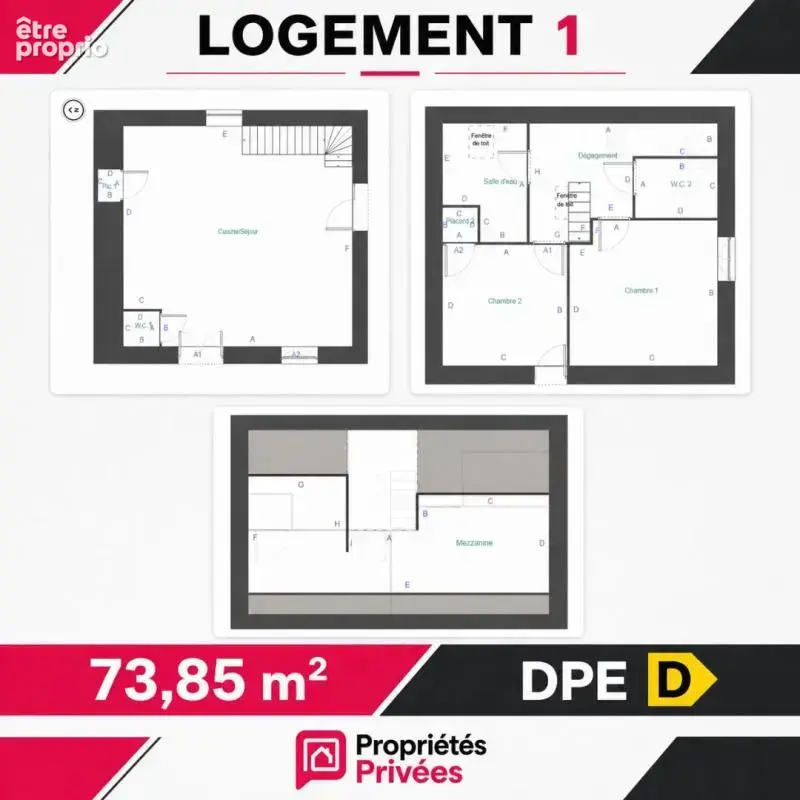 Cancale 35260 -corps de ferme composé de 5 logements  400 m2 habitable au total - photo 2