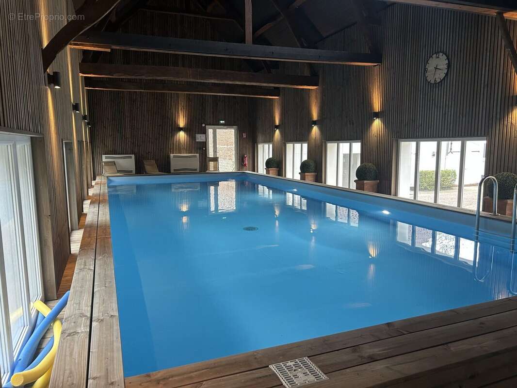 piscine partagée - Maison à SAINT-JOSSE