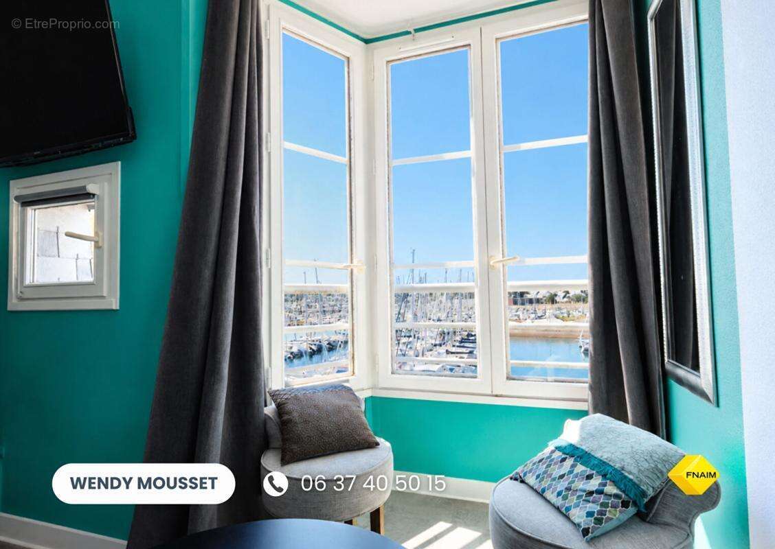 Appartement T3 en duplex avec vue sur le port et l'océan au coeur du Port du Crouesty - photo 6