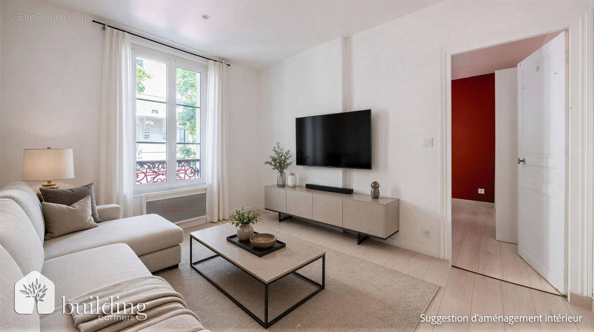 Appartement à LEVALLOIS-PERRET