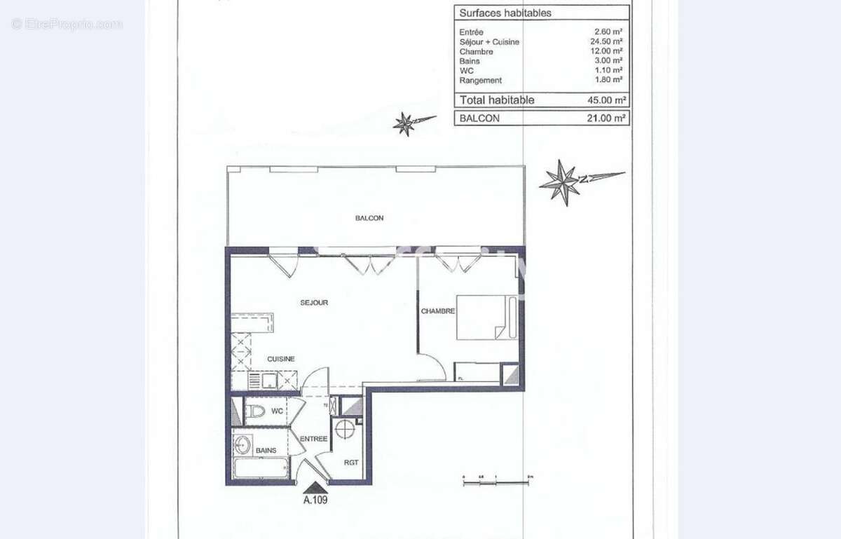 Appartement à GUJAN-MESTRAS