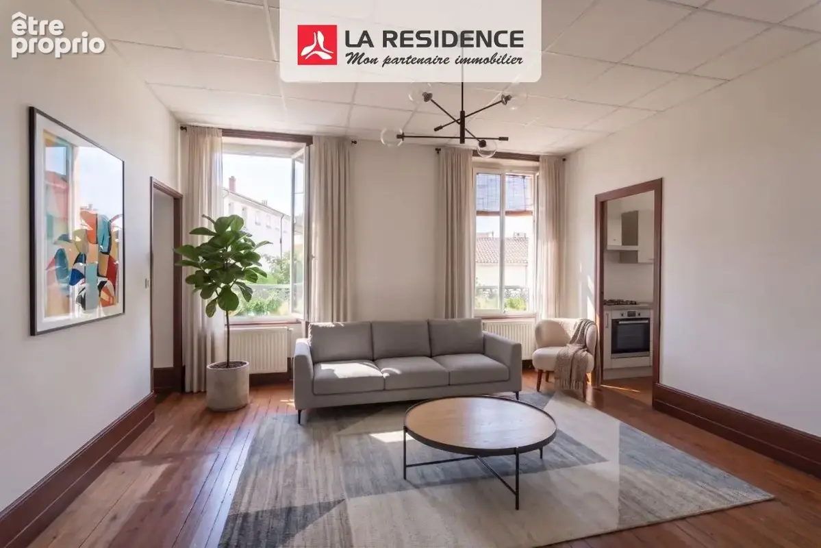 Appartement 58 m² à Tournon-Sur-Rhone  - photo 2