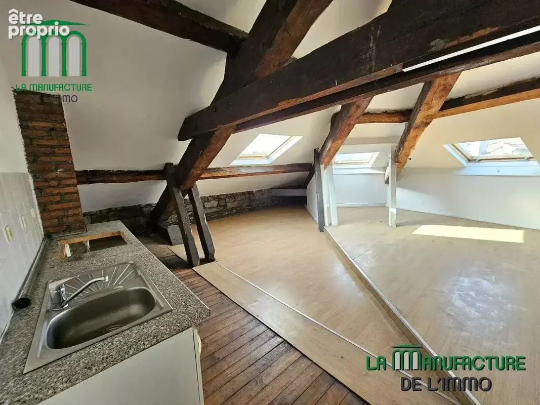 Appartement de caractère de type T3 de 53 m² Carrez et 84 m² au sol - Prox. Châteaucreux - photo 5
