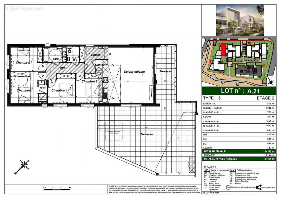 Appartement à AUZEVILLE-TOLOSANE