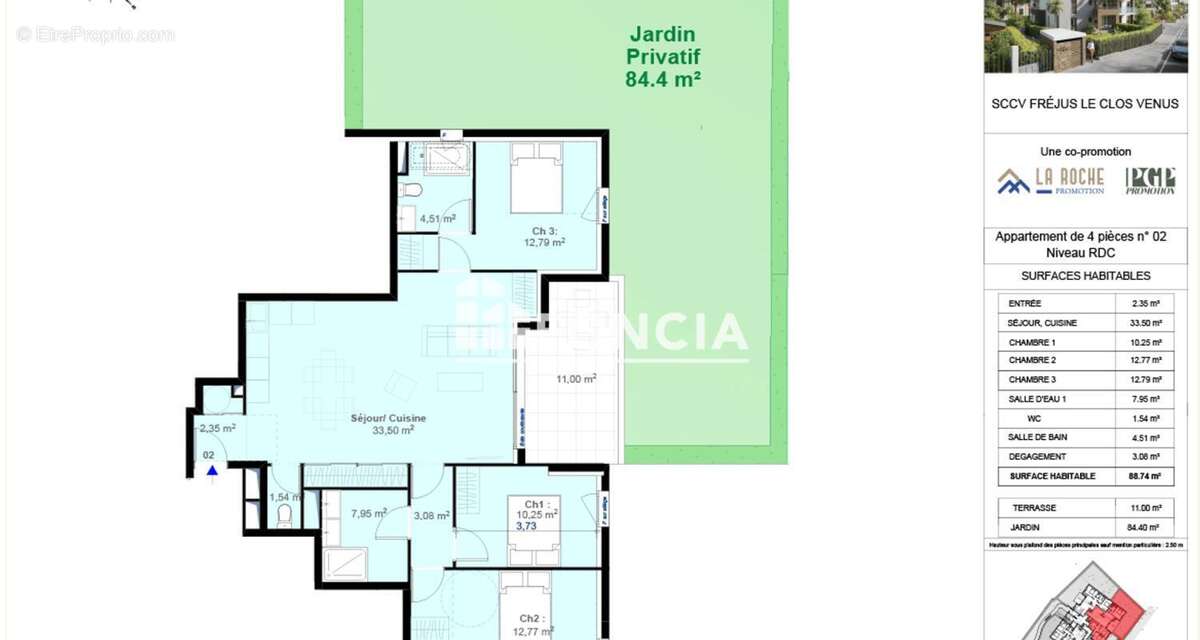 Appartement à FREJUS