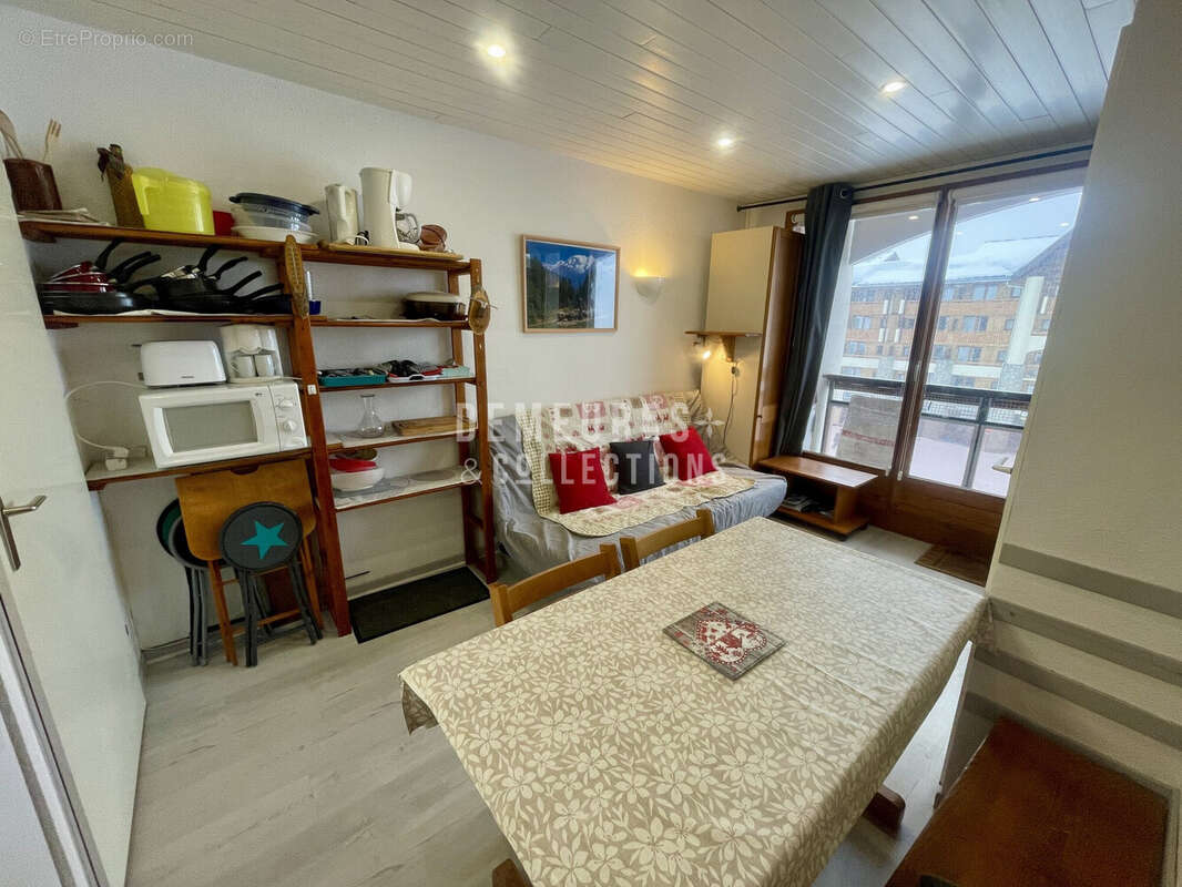 Salon - Appartement à LA COTE-D'AIME