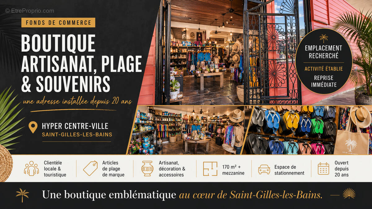 Commerce à SAINT-PAUL