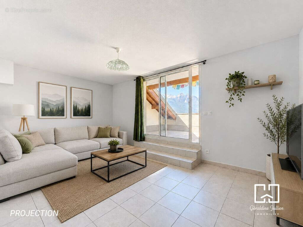 Appartement T3 avec terrasse, garage et parking à Briançon - photo 2