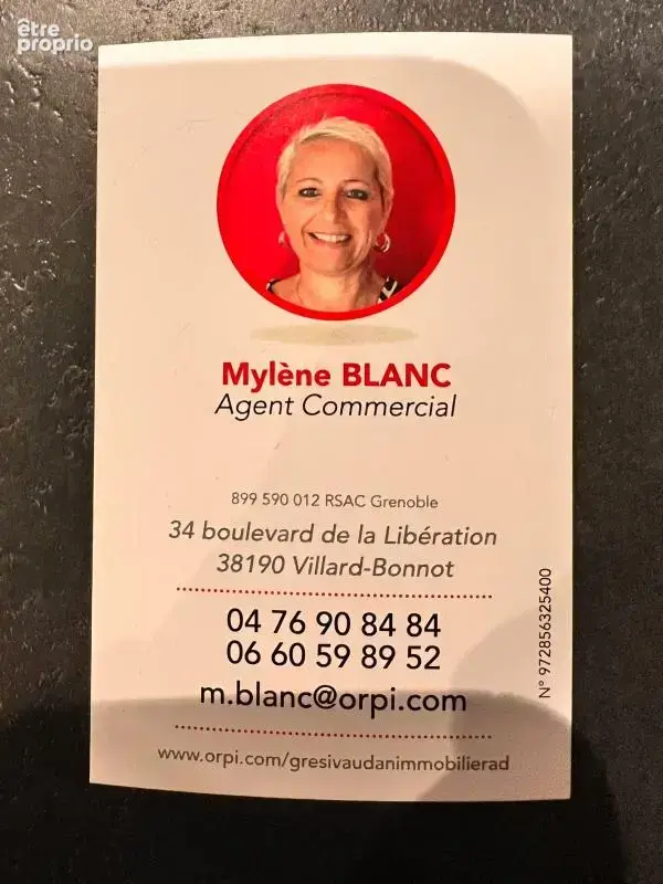Goncelin – Charmant duplex avec grande terrasse, cave et parking couvert - photo 17