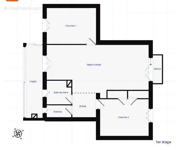 Appartement à SAINT-MARTIN-D&#039;HERES
