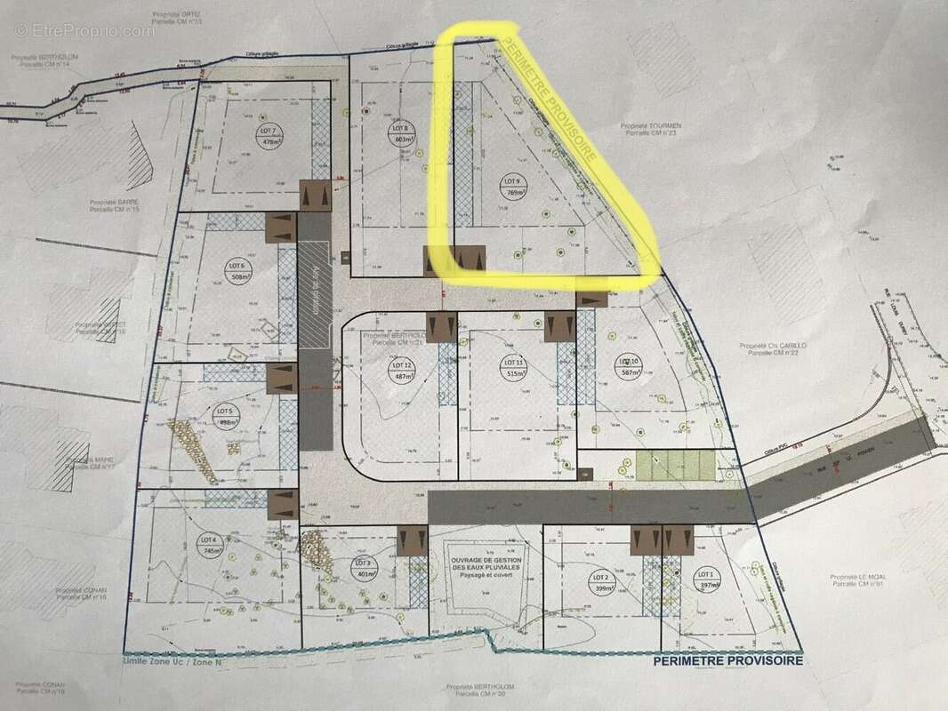 Terrain à CONCARNEAU