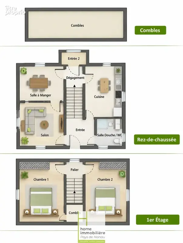 Maison à vendre très au calme à rénover  3 pièces à Neuwiller-Lès-Saverne - photo 2