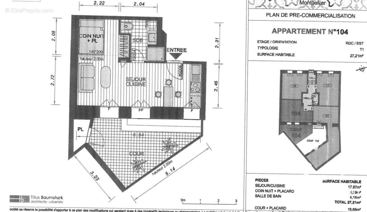 Appartement à MONTPELLIER