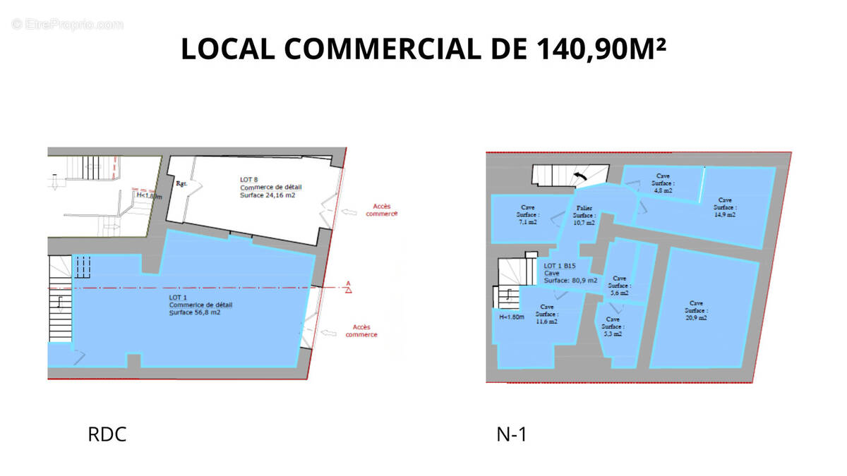Commerce à MARSEILLE-1E