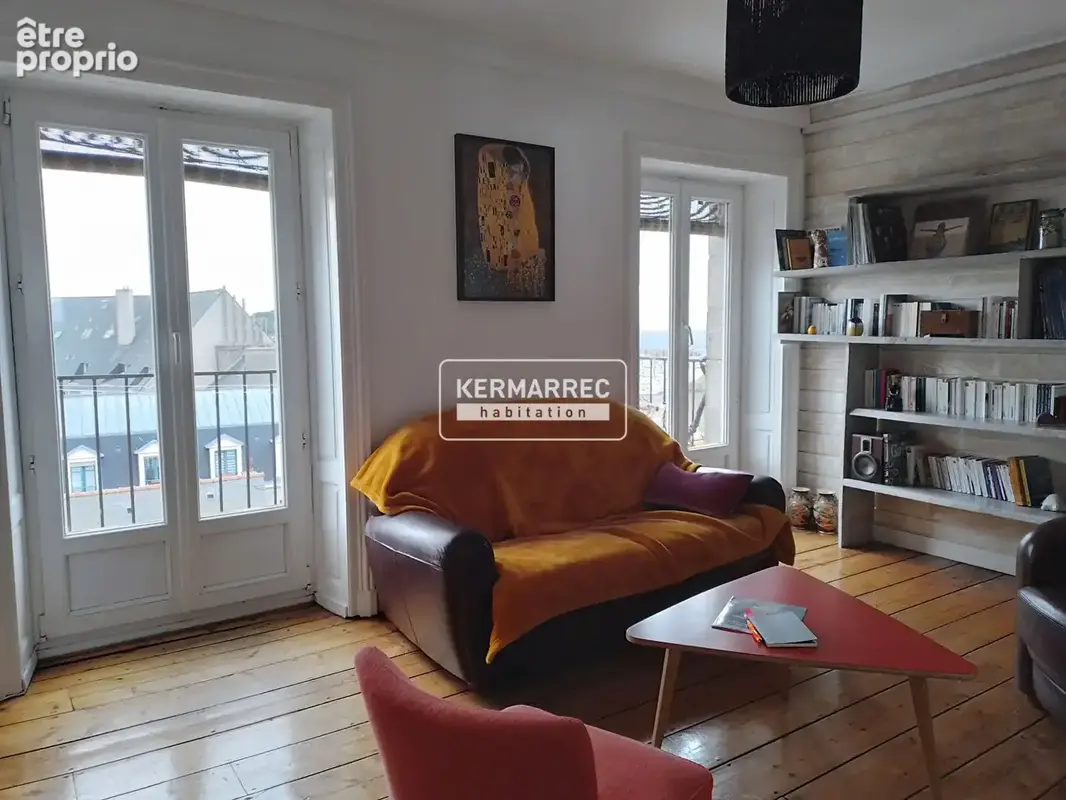 Appartement centre st servan 5 pièce(s) 121 m2 vue mer  port et intra muros - photo 9