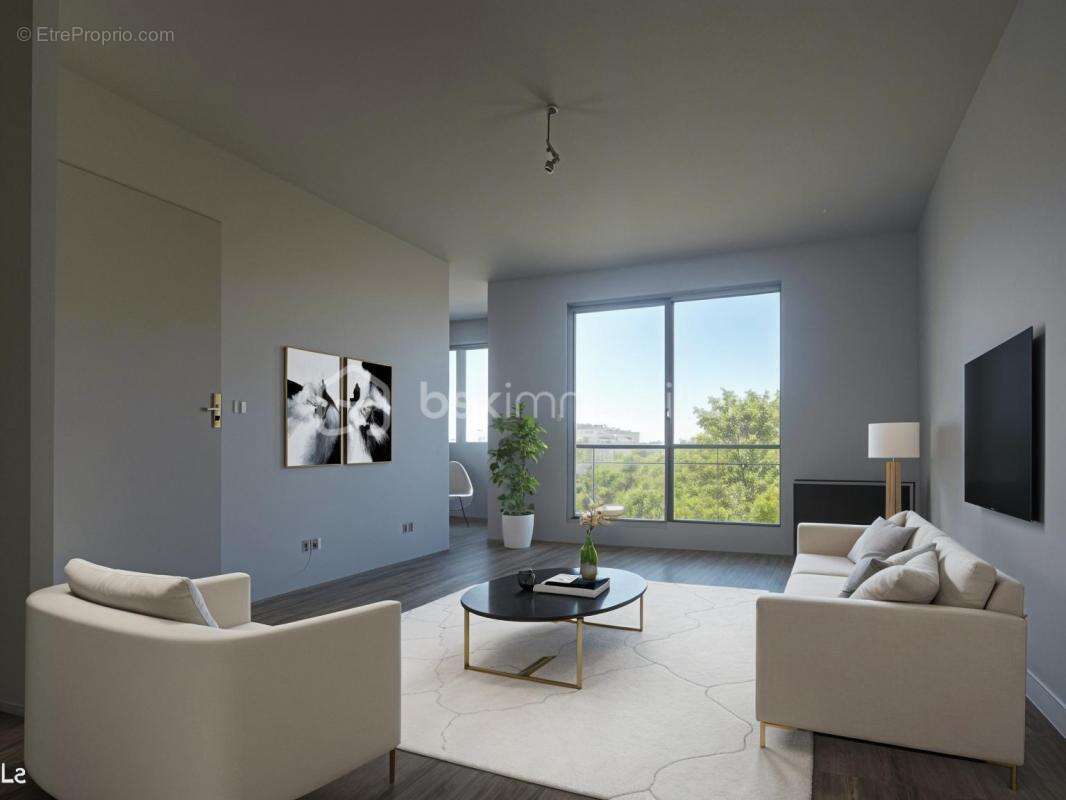 Champigny-sur-marne - quartier le plant - appartement 2 pièces 45m2 - photo 2