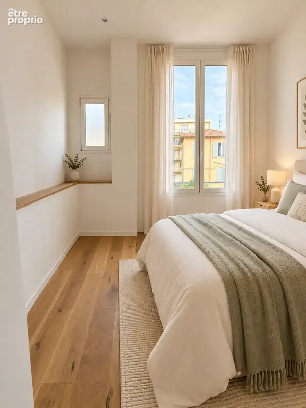 Nice   mantega / libération 3 pièces rénové et traversant avec balcon et grande cave - photo 3