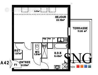 Appartement à YVETOT