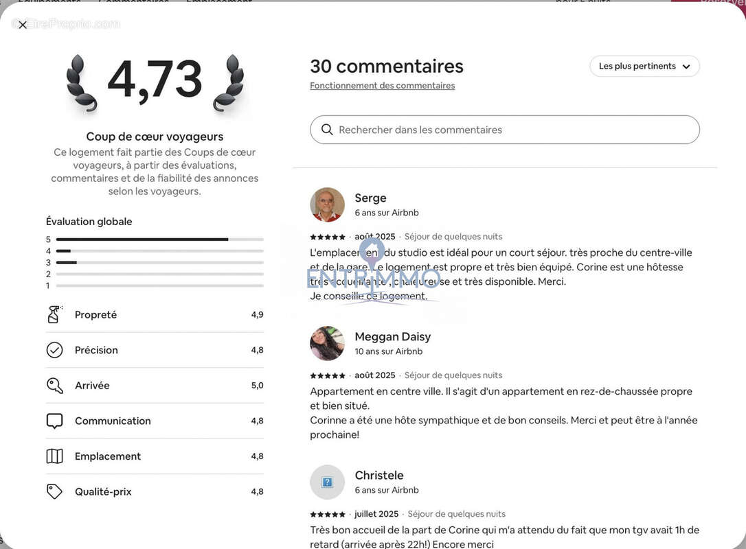 Appartement à AIX-LES-BAINS