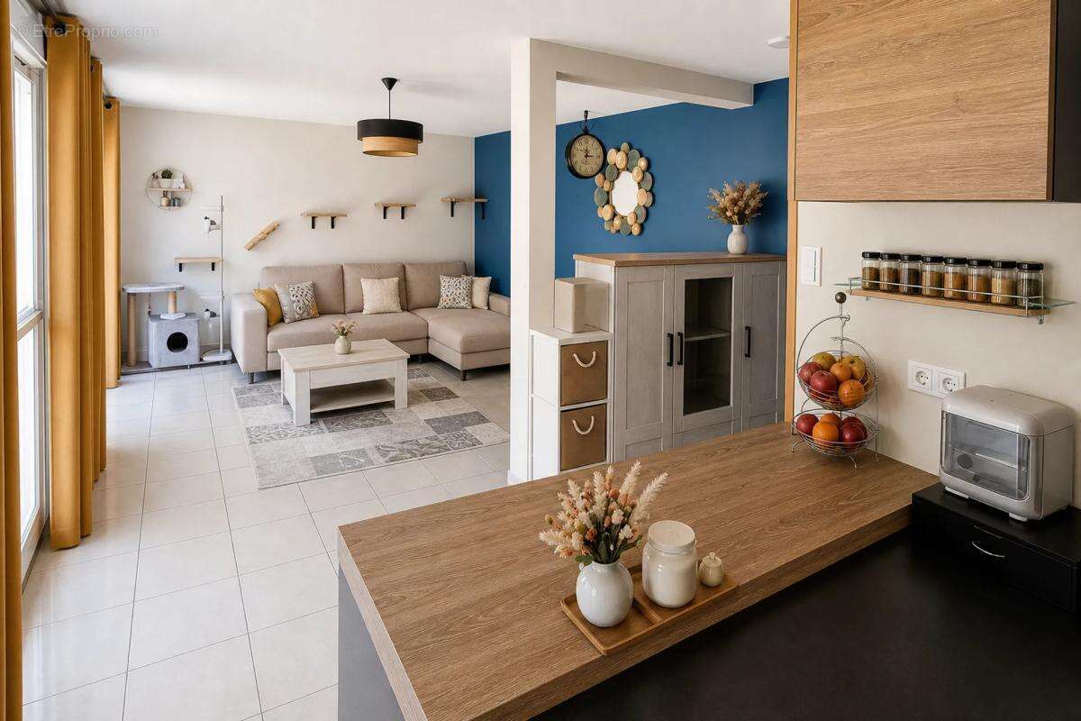 Appartement 3 pièces de 74m² avec terrasse et jardin privatif - photo 2