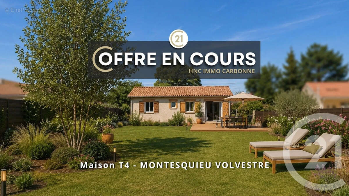Maison à MONTESQUIEU-VOLVESTRE