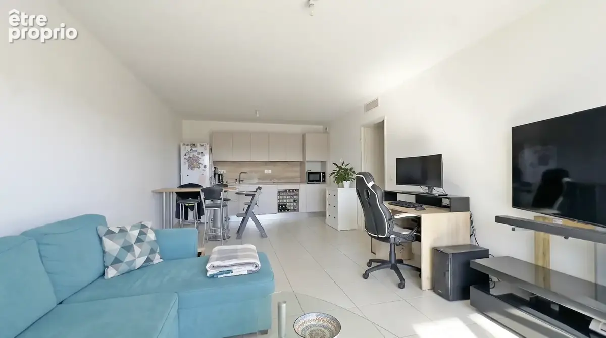 Exclusivité   Fond Pré  T3 loué avec terrasse, vue dégagée et garage - photo 4