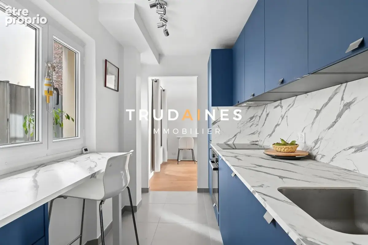 Appart. 3 pièces, 64m2, Batignolles, Paris 17, rénové DPE D - photo 5