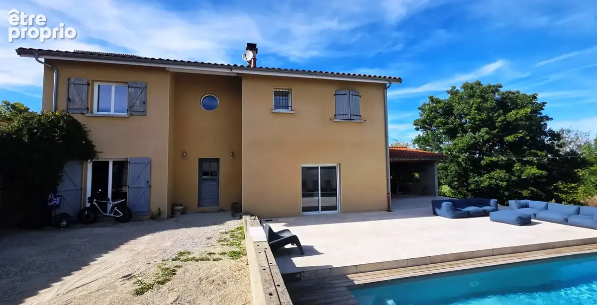 Saint-éloi (01800)   maison familiale de caractère   4 chambres   suite parentale   piscine chauffée   terrain - photo 19