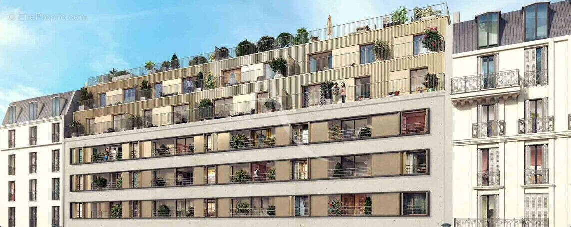 Appartement à PARIS-18E