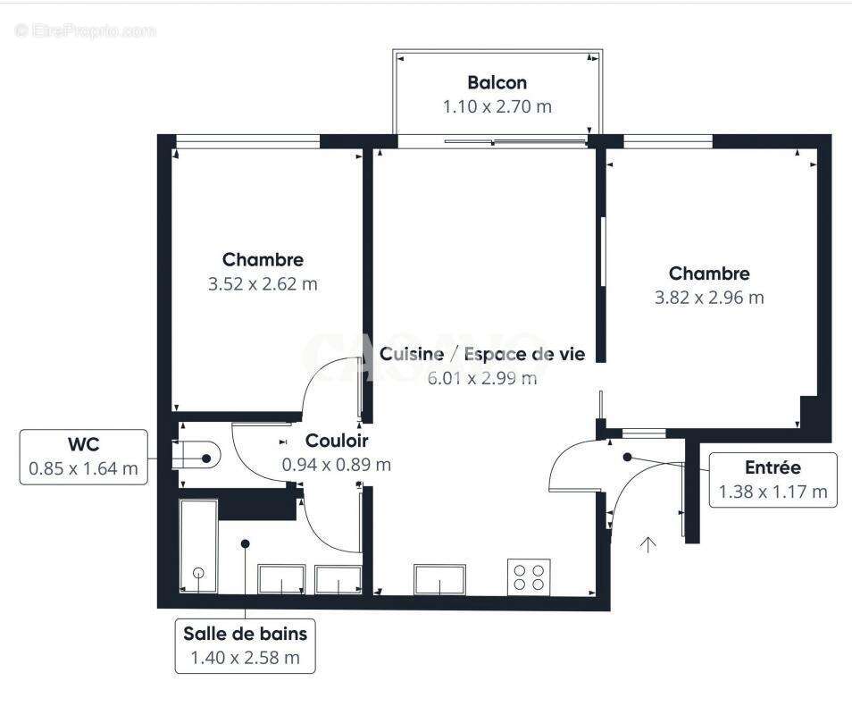 Appartement à PUTEAUX
